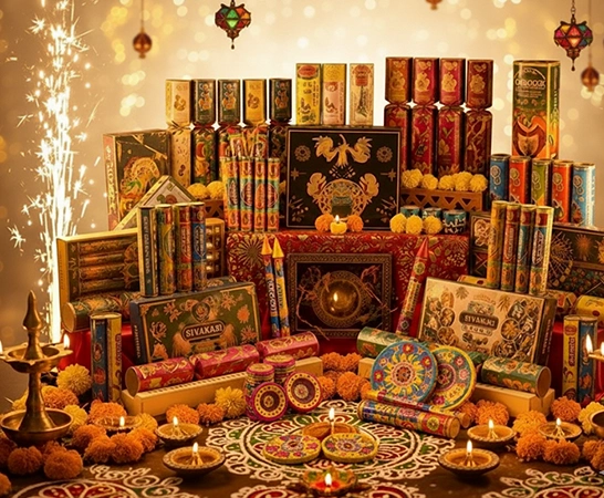 Krishna Crackers shop view 2